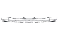 Rejilla Peugeot 207 2007-2009 parachoques delantero / modelo sport / superior / molduras cromadas / central