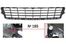 Rejilla Renault Clio 2009-2013 parachoques delantero / modelo 185