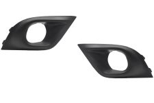 Rejilla Renault Clio 2016-2019 parachoques delantero / superior / con antinieblas / kit / izquierda+derecha