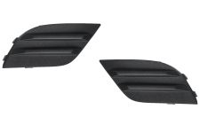 Rejilla Renault Clio 2016-2019 parachoques delantero / superior / sin antinieblas / kit / izquierda+derecha
