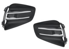 Rejilla Renault Clio 2019-2023 parachoques delantero / con molduras / kit / izquierda+derecha