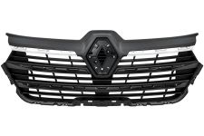 Rejilla Renault Trafic 2021-> frente / 2 molduras cromada / 3 molduras negra brillante