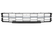 Rejilla Skoda Superb 2013-2015 parachoques delantero / con moldura cromada / central