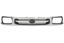 Rejilla Toyota Hilux 1998-2002 frente / 4wd / gris / plata