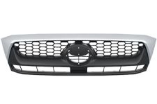 Rejilla Toyota Hilux 2008-2011 frente / 2wd / gris / con moldura superior cromada