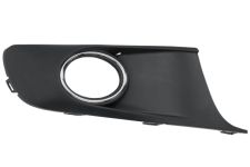 Rejilla Volkswagen Caddy 2010-2015 parachoques delantero / con antiniebla / cerco cromado / derecha