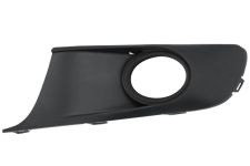 Rejilla Volkswagen Caddy 2010-2015 parachoques delantero / con antiniebla / cerco negro / izquierda