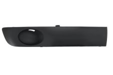 Rejilla Volkswagen Caravelle 2010-2015 parachoques delantero / sin antiniebla / gris oscuro / derecha