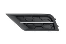 Rejilla Volkswagen Tiguan 2016-2020 parachoques delantero / superior / con moldura cromada / izquierda