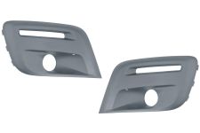 Rejillas Peugeot Partner 2015-2018 parachoques delantero / con antinieblas / imprimado / kit / izquierda+derecha