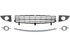 Rejillas Renault Scenic 2006-2009 parachoques delantero / kit / embellecedor gris plata