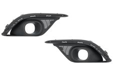 Rejillas Renault Scenic 2016-2023 parachoques delantero / con antinieblas / kit / izquierda+derecha