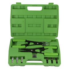 Set alicates seeger con punta intercambiable 15 piezas
