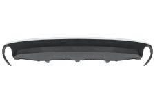 Spoiler Audi A6 2011-2014 parachoques trasero / con moldura cromada