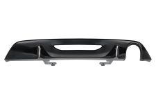 Spoiler Peugeot 208 2019-2023 parachoques trasero / escape simple / negro brillante