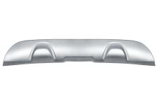 Spoiler Renault Captur 2013-2017 parachoques trasero / gris plata