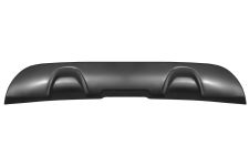 Spoiler Renault Captur 2013-2017 parachoques trasero / negro brillante