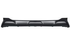 Spoiler Renault Captur 2017-2019 parachoques delantero / negro brillante