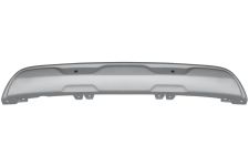 Spoiler Renault Captur 2019-> parachoques trasero / con sensor / gris plata