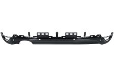 Spoiler Renault Megane 2016-2020 parachoques trasero / 5 puertas / con sensor / con agujero escape / negro brillante