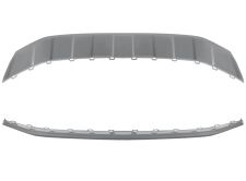Spoiler Volkswagen T-Roc 2017-2022 parachoques delantero / gris plata