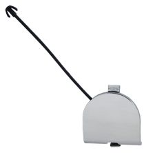 Tapagancho Fiat 500 2007-2015 parachoques trasero / cromado