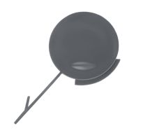 Tapagancho Opel Combo 2004-2012 parachoques delantero