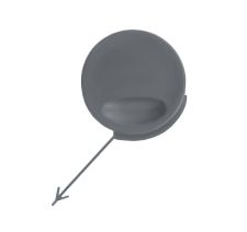 Tapagancho Opel Vectra c 2002-2005 parachoques delantero