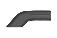 Tapagancho Toyota Yaris Cross 2020-> parachoques delantero / style / gris
