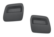 Tapaganchos Dacia Duster 2022-2024 parachoques delantero / kit / izquierdo+derecho