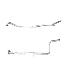 Tubo de escape Ford Fiesta 1.6tdci (2004-2008)