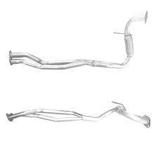 Tubo de escape Ford Transit 2.5d/ td (tubo doble) (1994-2000)