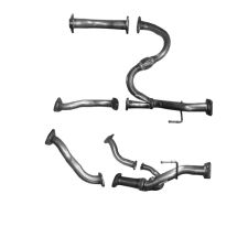 Tubo de escape Isuzu Trooper 3.2i v6 24v mot.6vd1 (1º tubo) (automatico) (pletina 3 tornillos) (1992-1998)
