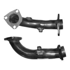 Tubo de escape Mazda Premacy 1.8i 16v mot.fp (largo 420mm) (1999-2001)