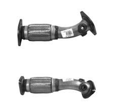Tubo de escape Nissan Primastar 2.5dci mot.g9u (modelo con dpf) (1º tubo) (2006-2012)