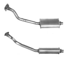 Tubo de escape Peugeot Partner 1.9d mot.wjy (1º tubo) (con silencioso) (hasta chasis ->09064) (1999-2001)
