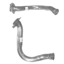 Tubo de escape Renault Clio 1.9d mot.f8q (sin flexible) (2000-2001)