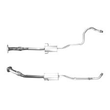 Tubo de escape Toyota Yaris 1.4td d4-d mot.1nd-tv (modelo sin dpf) (2008-2010)
