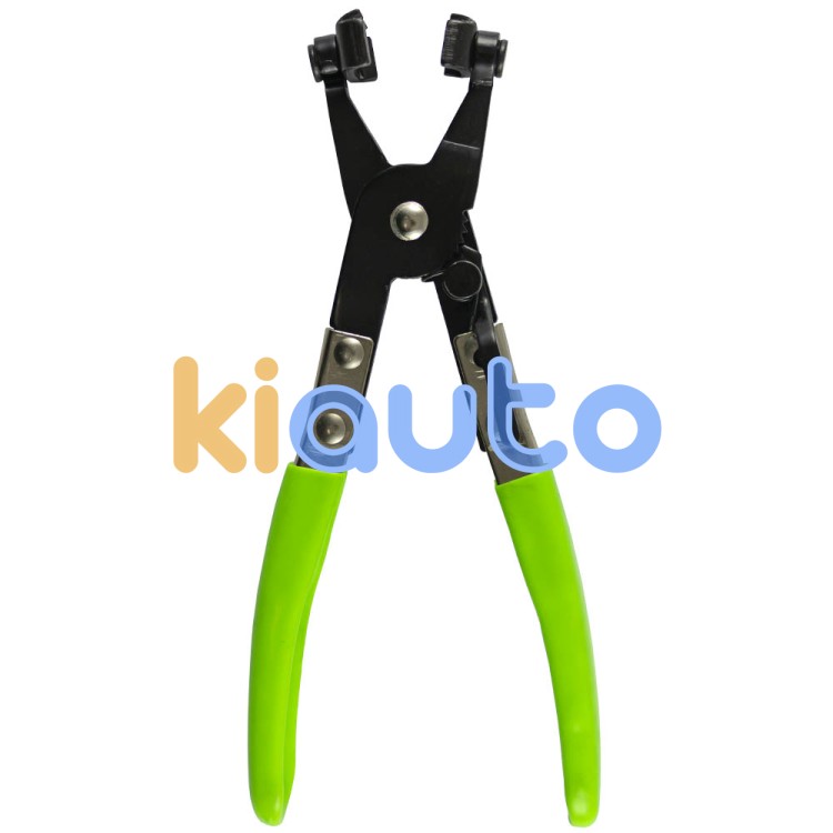Alicate para abrazaderas elasticas con punta rotativa