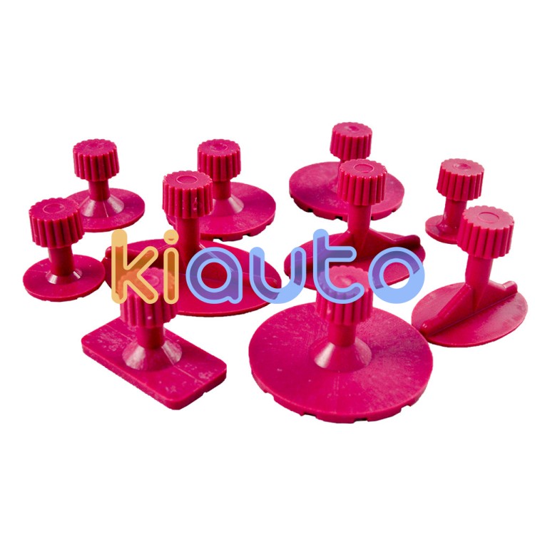 Bolsa de 10 discos rojos