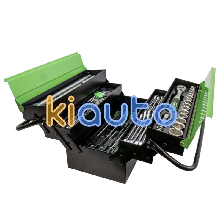 Caja de herramientas hierro 64 piezas