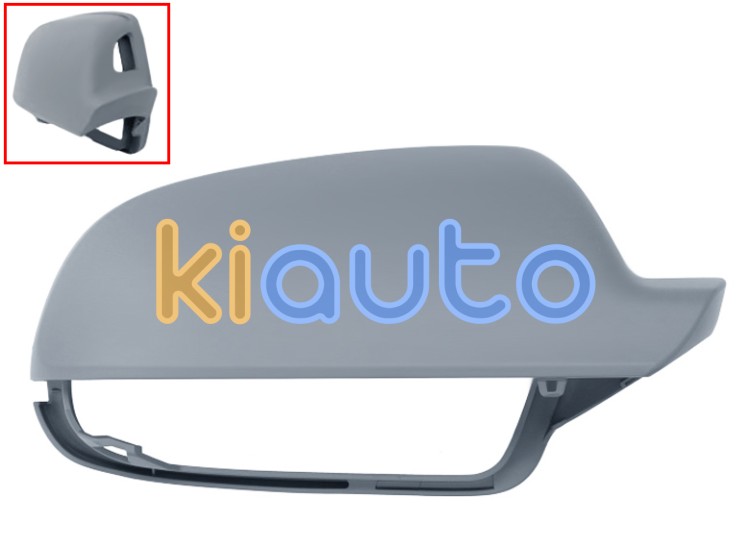 Carcasa espejo retrovisor audi a3 2010-2012 side assist / imprimada / derecha OE 8F0857528BGRU