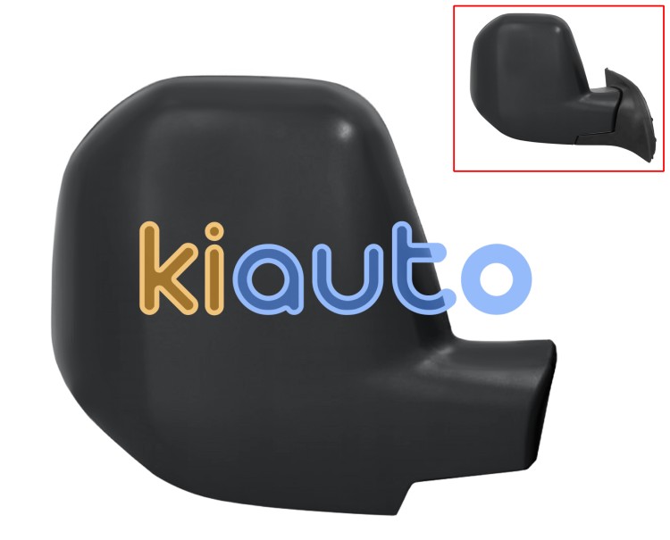 Carcasa espejo retrovisor peugeot partner 2008-2012 completa / derecha OE 8152F7