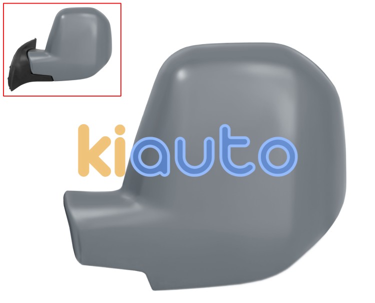 Carcasa espejo retrovisor peugeot partner 2008-2012 completa / imprimada / izquierda OE 8152F4