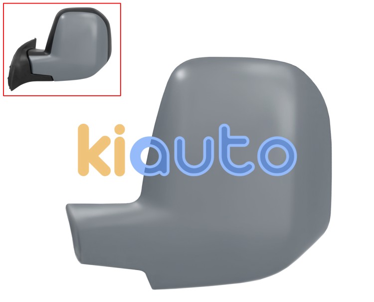 Carcasa espejo retrovisor peugeot partner 2008-2012 imprimada / izquierda OE 8152F4