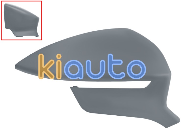 Carcasa espejo retrovisor seat ateca 2016-2020 imprimada / derecha OE 575857538BGRU / 575857538DGRU