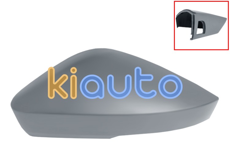 Carcasa espejo retrovisor skoda scala 2019-> side assist / imprimada / izquierda OE 657857537BGRU