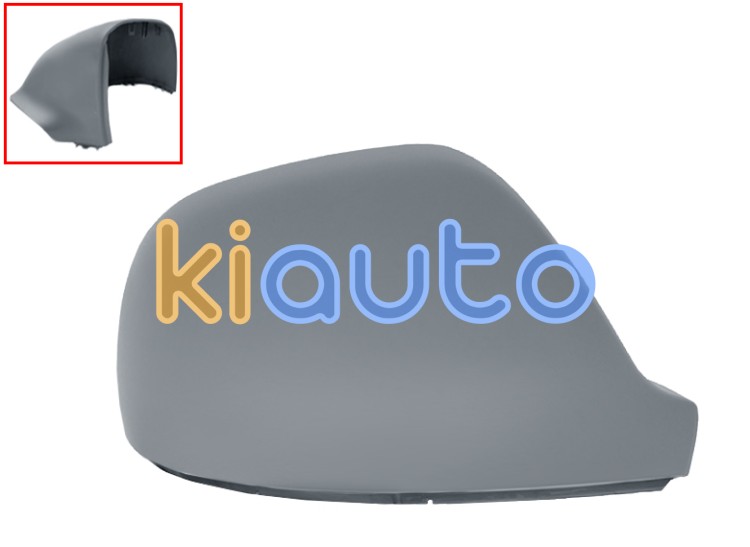 Carcasa espejo retrovisor volkswagen amarok 2010-2016 imprimada / derecha OE 7E185528GGRU / 2H0857528CGRU