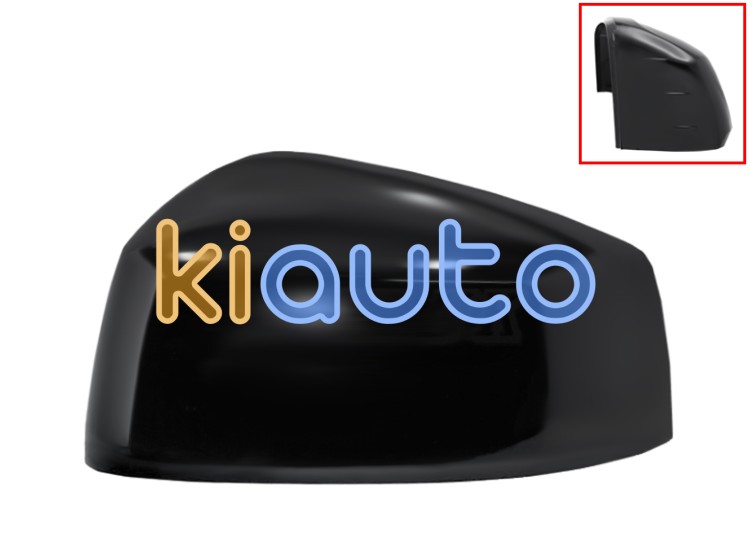 Carcasa espejo retrovisor volkswagen caddy 2020-> negro glossy / izquierda OE 2K7857527A / 2613240