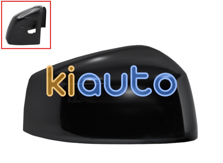 Carcasa espejo retrovisor volkswagen caddy 2020-> side assist / negro glossy / derecha OE 2K7857528B / 2613236